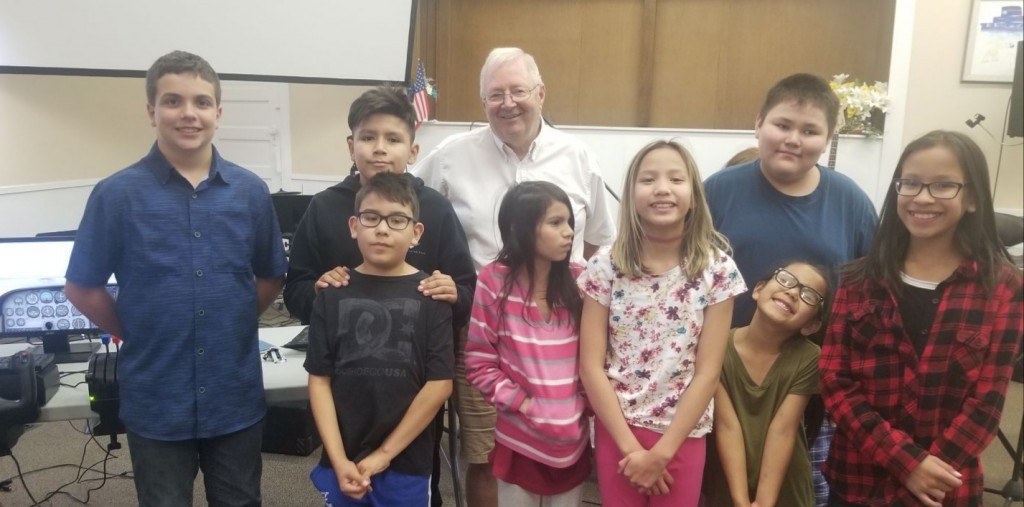 Kids at Morning Star With God as My Co-Pilot Who knows maybe some future pilots or astronauts in this photo